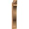 Ekena Millwork Funston Arts & Crafts Rough Sawn Outlooker, Western Red Cedar, 6"W x 34"D x 34"H OUT06X34X34FST03RWR - alternate 3